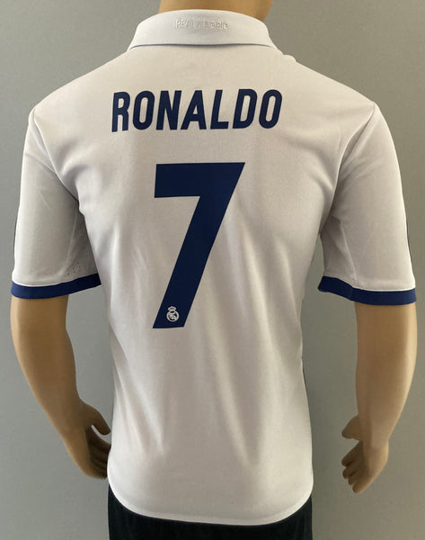 2016-2017 Real Madrid Kids Home Shirt Champions League BNWT Size 11-12 years