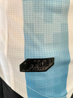 2018-2019 Argentina Home Shirt  Lionel Messi Player Issue Authentic World Cup vs France New BNWT Size M
