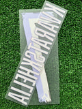 2024-2025-2026 PSG Paris Saint Germain Kvaratskhelia Away Name set and Number Champions League and Cup Monblason
