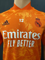 2020 2021 Real Madrid FC Adidas Aeroready Training MARCELO Kitroom Player Iusse Size L