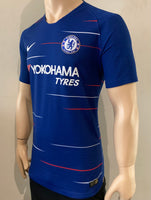 2018-2019 Chelsea Home Shirt Player Issue Authentic Pre Owned Size L (Fitted)