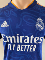 2021-2022 Real Madrid Away Shirt Luka Modrić Champions League Kitroom Player Issue Pre Owned Size 6