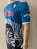 2020-2011 SSC Napoli Home Shirt Player Issue Special Edition Diego Maradona New BNWT Multiple Sizes
