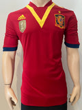 2013 Spain Home Shirt Player Issue Kitroom Confederations Cup New BNWT Size 10