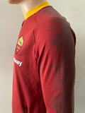 2018-2019 AS Roma Anthem Jacket Kitroom Player Issue Pre Owned Size M