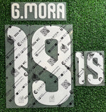 2026-2027 Mexico National Team Home Name Set and Number Gilberto Mora Player Issue Canton Merchandising