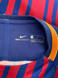 2017-2018 FC Barcelona Home Shirt Lionel Messi Player Issue Kitroom Long Sleeve LaLiga New BNWT Size M (Fitted)