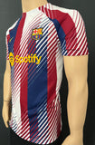 2023-2024 FC Barcelona Home Pre-Match Shirt Kitroom Player Issue Pre Owned Size L