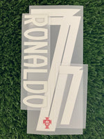 2025 Ronaldo 7 Portugal National Team Home Name set and Number Player Issue Stilscreen