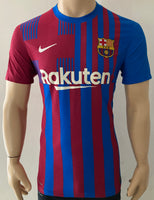 2021-2022 FC Barcelona Home Shirt Nico Gonzalez Player Issue Kitroom Mint Size L