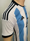 2022 Argentina National Team Player Issue Home Shirt  Lionel Messi World Cup Final Edition BNWT Size S