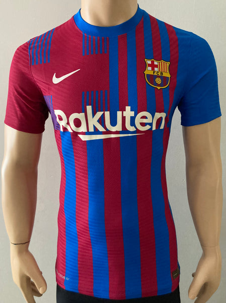 2021-2022 Barcelona Home Shirt Kitroom Player Issue New BNWT Multiple Sizes