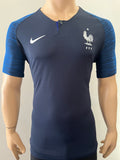 2018 France Home Shirt Player Issue Authentic One Star World Champions Pre Owned Size L