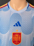 2022-2023 Spain Away Shirt Player Issue Authentic Long Sleeve World Cup New BNWT Multiple Sizes