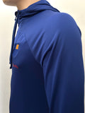 2022-2022 FC Barcelona Jacket Hoodie Blue Senyera New BNWT Size XL