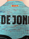 2023-2024 FC Barcelona Third Shirt Frenkie de Jong Player Issue Authentic Champions New BNWT Multiple Sizes