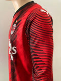 2023-2024 AC Milan Long Sleeve Home Shirt BNWT Multiple Sizes