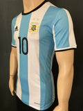2016-2017 Argentina National Team Home Shirt Messi Pre Owned Size M