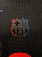 2024-2025 FC Barcelona Away Shirt Pau Cubarsí Champions League Kitroom Player Issue BNWOT Size L fitted