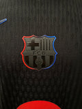 2024-2025 FC Barcelona Away Shirt Pau Cubarsí Champions League Kitroom Player Issue BNWOT Size L fitted