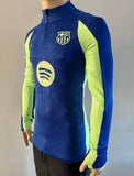2024-2025 FC Barcelona Strike Drill Training Top Spotify Third kit Kitroom Player Issue Pre Owned Multiple Sizes