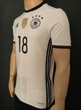 2016 Germany National Team Home Shirt Kroos Pre Owned Size S