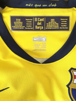 2008-2009 FC Barcelona Away Shirt Iniesta Champions League BNWT Size S