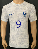 2022-2023 France Away Shirt Giroud Player Issue Authentic New BNWT Size S