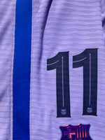 2021 - 2022 Barcelona Short Away Adama Traoré 11 Europa League Player Issue Kitroom Size L