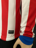 2012-2013 Atlético de Madrid Long Sleeve Home Signed Shirt Falcao Kitroom Player Issue Pre Owned Size M