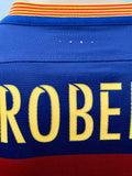 2015-2016 FC Barcelona Home Shirt Sergi Roberto Player Issue Kitroom Signed La Liga M