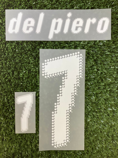 2008 National Team Italy Set Name Del Piero Home Kit