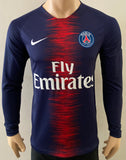 2018-2019 PSG Paris Saint-Germain Long Sleeve Home Shirt Mint condition Size S