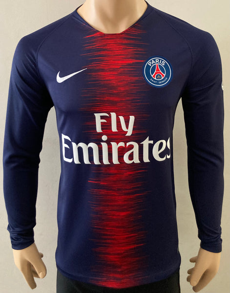 2018 2019 PSG Paris Saint Germain Long Sleeve Home Shirt Mint condition Size S