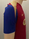 2023-2024 FC Barcelona Training Shirt Player Issue Kitroom Worn and Washed Size M