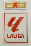 2023 - 2024 FC Barcelona La Liga Official more Champion badge Player Issue Set  Avery Dennison