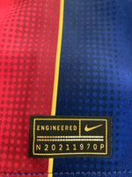 2020 - 2021 Barcelona (B) Home Shirt Player Issue Kitroom with sponsors multisize