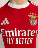 2025-2026 SL Benfica Home Shirt Richard Rios Long Sleeve Champions Version New BNWT Size M