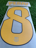 2026-2027 FC Barcelona Home Name Set and Number Pedro Gonzalez “Pedri”  Player Issue LaLiga TPT