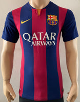 2014-2015 FC Barcelona Home Shirt Rakitić LFP Pre Owned Size S