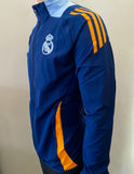 2024-2025 Real Madrid CF Blue Presentation Jacket BNWT Multiple Sizes