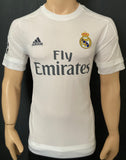 2015-2016 Real Madrid CF Home Shirt Toni Kroos Starball Champions League Pre Owned Size M