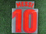 2017-2018 FC Barcelona Third Name Set and Number Lionel Messi Player Issue Champions and LaLiga Sporting ID