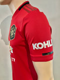 2019-2020 Manchester United Home Shirt Player Issue Authentic Pre Owned Size M