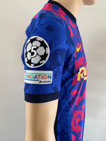 2021-2022 Barcelona Third Shirt Pedri Player Issue Kitroom Champions Size M