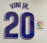Name Set VINI JR 20 Real Madrid 2021 2022 Home La Liga Player Issue