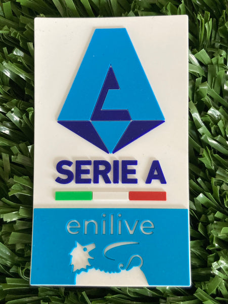 2024-2025 Italian Serie A Enilive Sleeve Badge Patch Player Issue Stilscreen