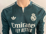 2026-2027 Real Madrid CF Away Shirt Player Issue Authentic Long Sleeve New BNWT Size M