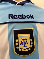2000 Argentina Home Shirt Reebok  Hydromove Pre Owned Size M
