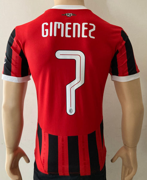 2024-2025 AC Milano Home Shirt Santiago Gimenez Champions New Multiple Sizes